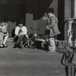 Showing off the new ride to the ladies