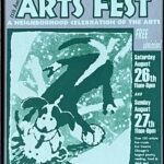 15th Annual Bucktown Art Fest 2000 framed